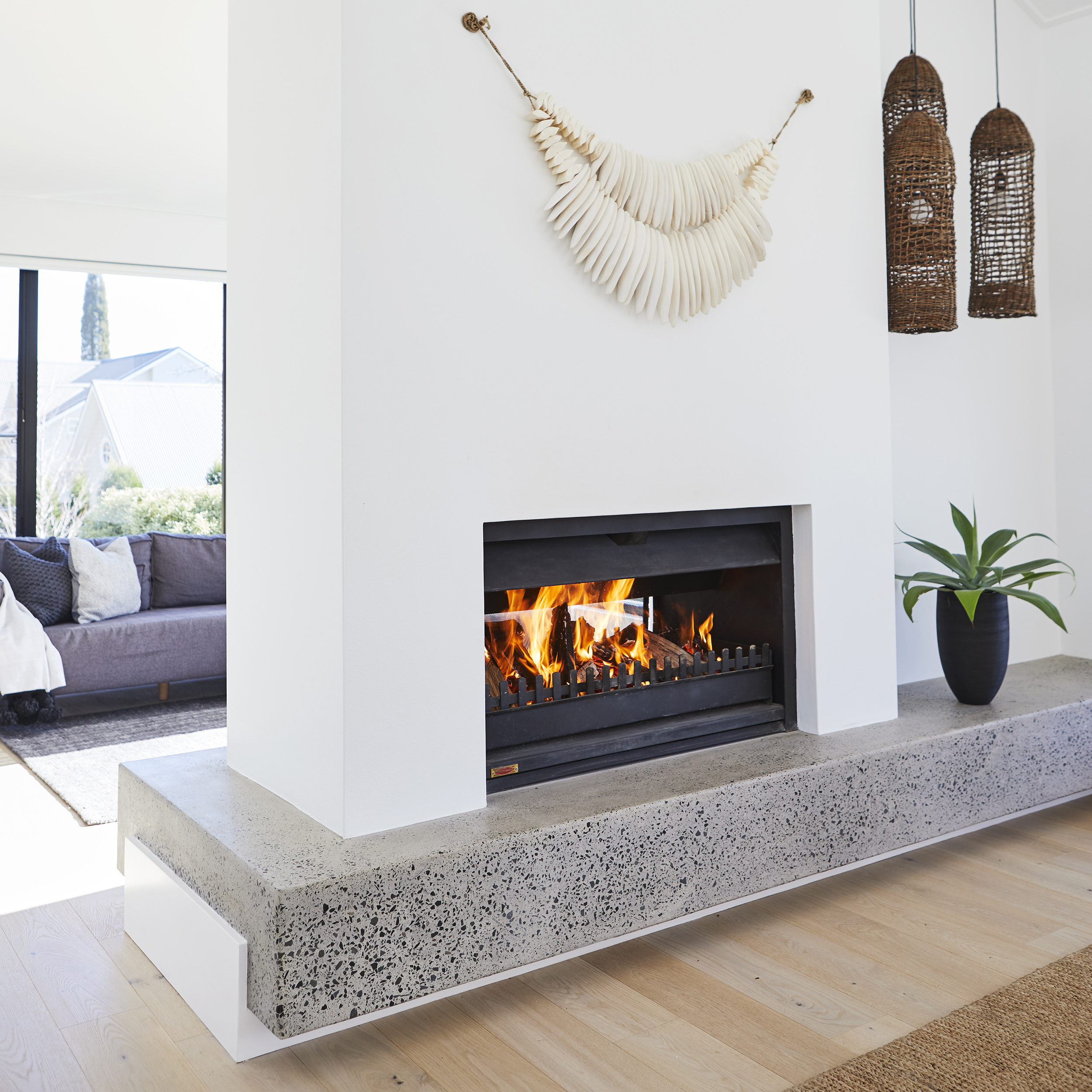 Double Sided Fireplaces That Make Your Home Cozy And Modern