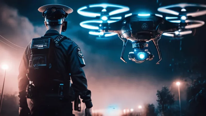Lights in the Dark: How to Spot a Police Drone at Night