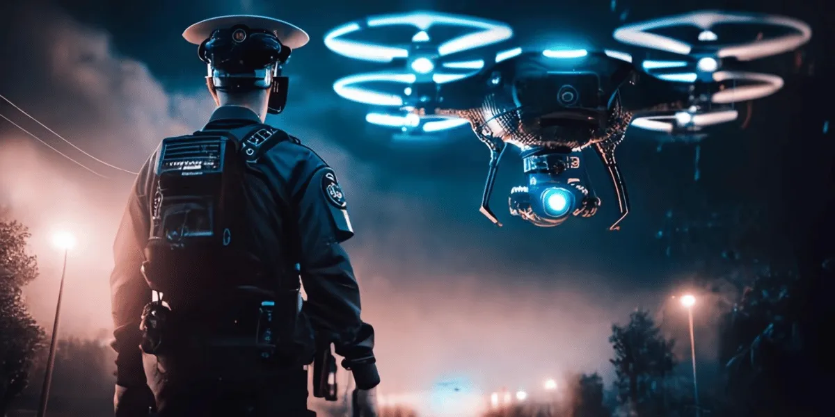 Lights in the Dark: How to Spot a Police Drone at Night