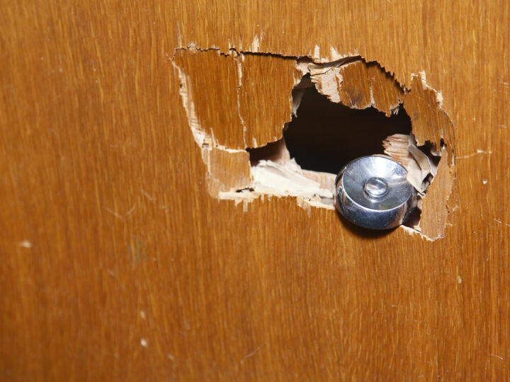 How To Fix A Hole In A Door