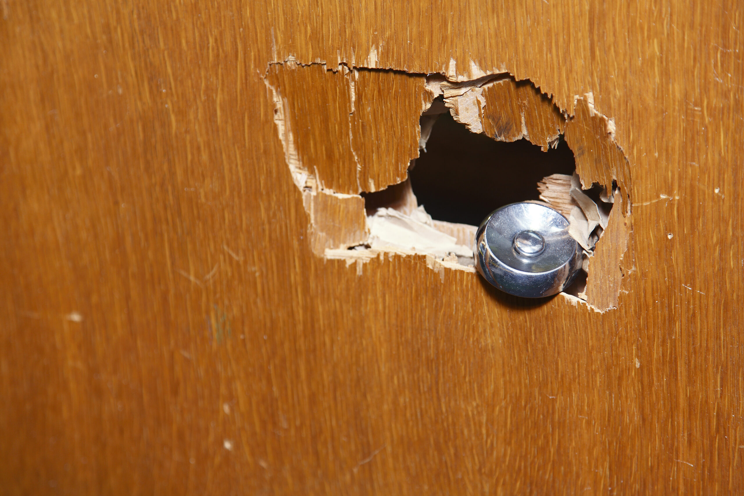 How To Fix A Hole In A Door