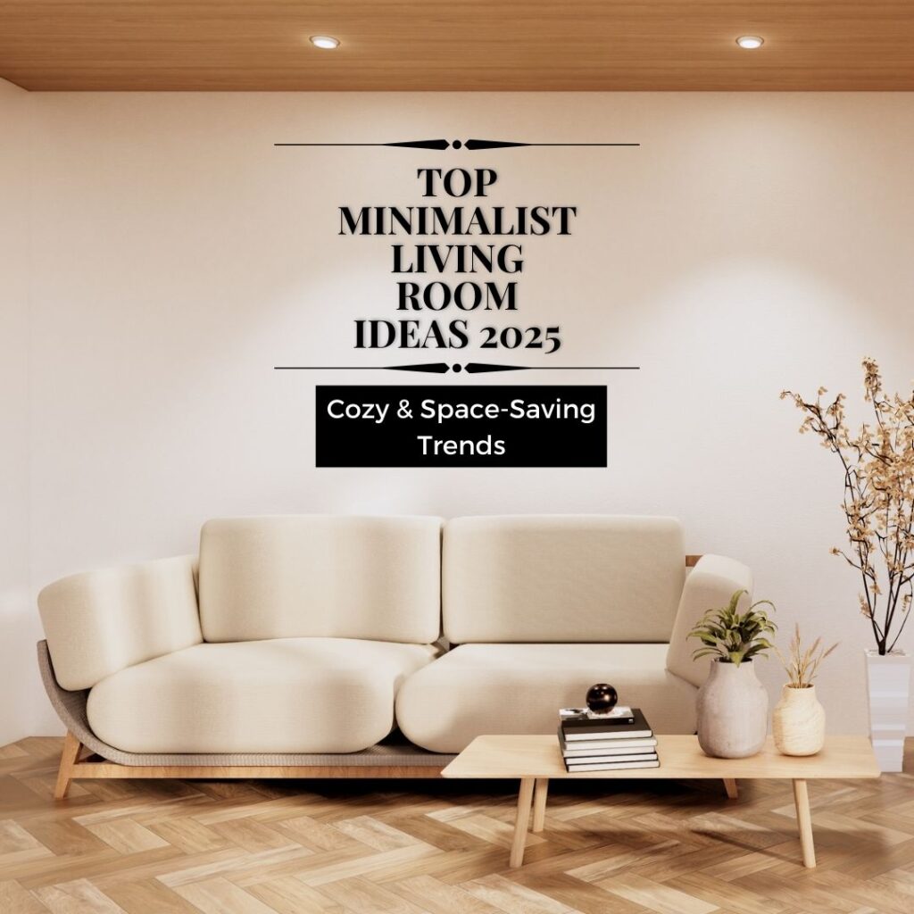 Top Minimalist Living Room Ideas 2025 – Cozy & Space-Saving Trends ...
