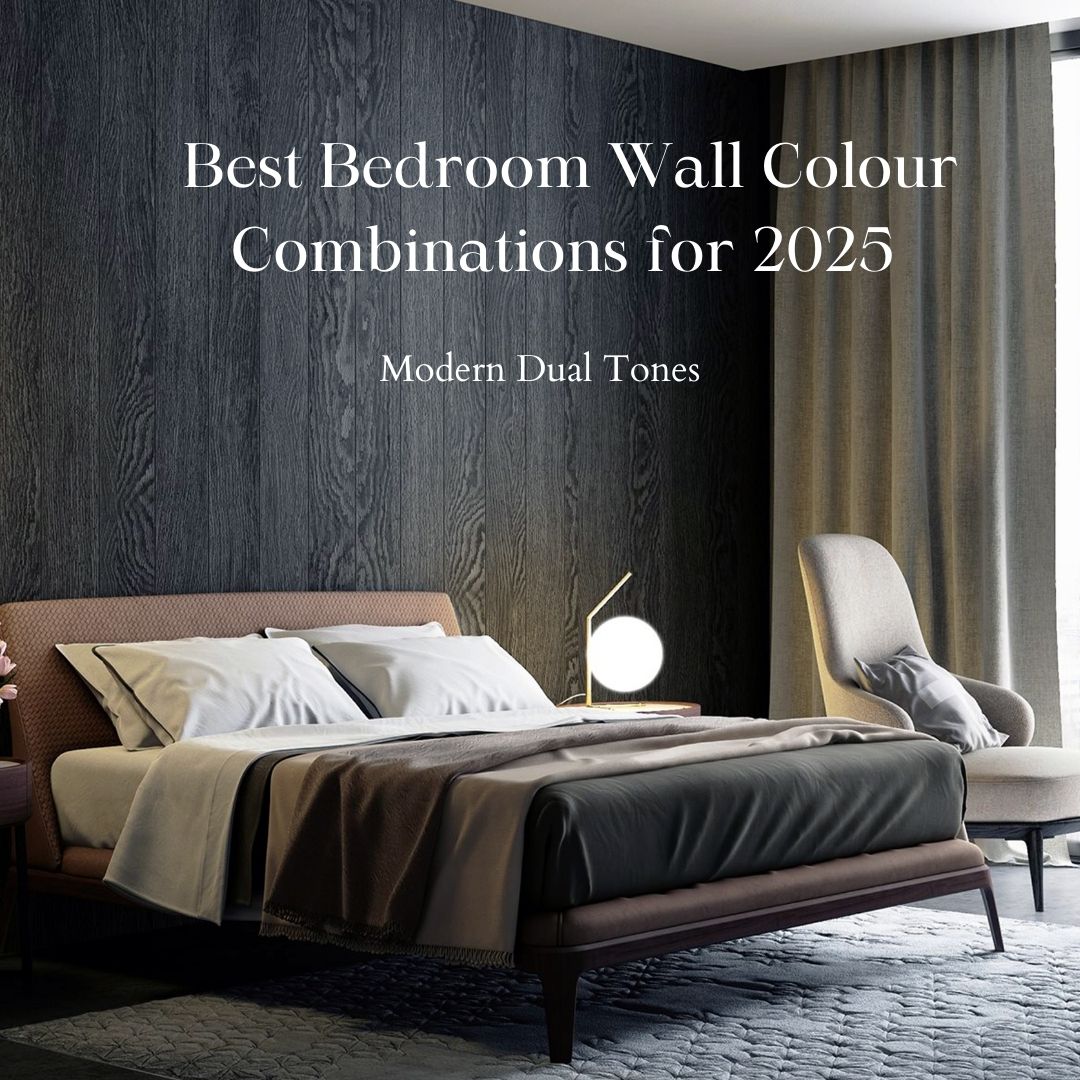 Best Bedroom Wall Colour Combinations for 2025 – Modern Dual Tones