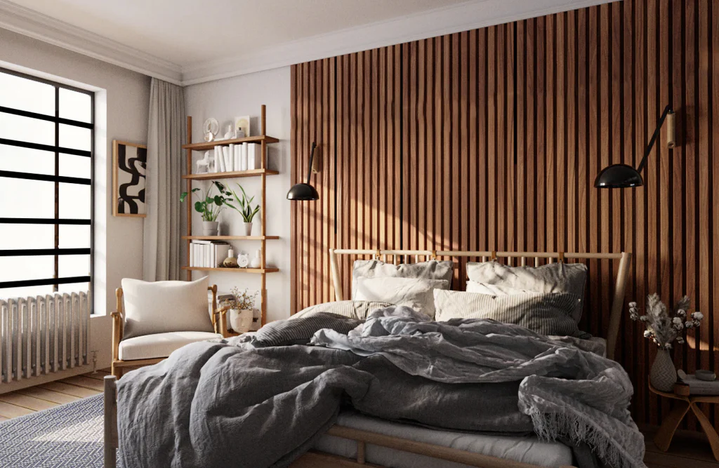 Wooden Accent Wall