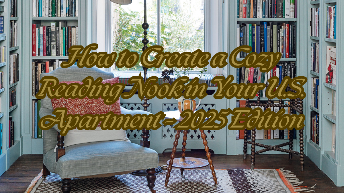 How to Create a Cozy Reading Nook in Your U.S. Apartment – 2025 Edition