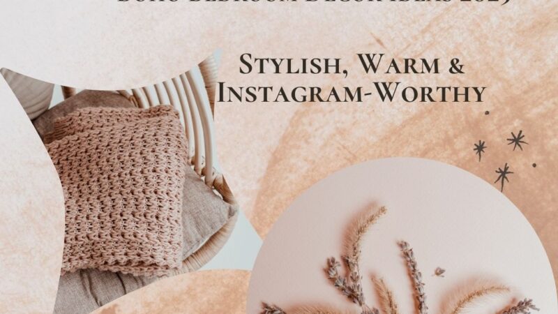 Boho Bedroom Decor Ideas 2025 – Stylish, Warm & Instagram-Worthy