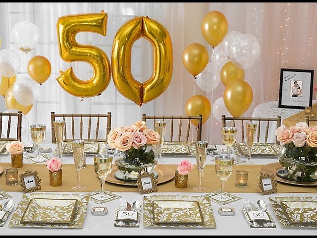 50th Wedding Anniversary Decoration Ideas: Celebrating Golden Love in Style