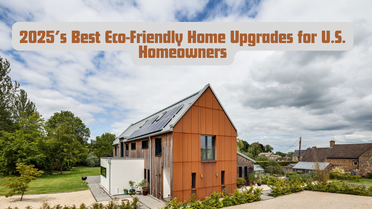 2025’s Best Eco-Friendly Home Upgrades for U.S. Homeowners