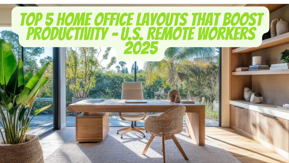 Top 5 Home Office Layouts That Boost Productivity – U.S. Remote Workers 2025