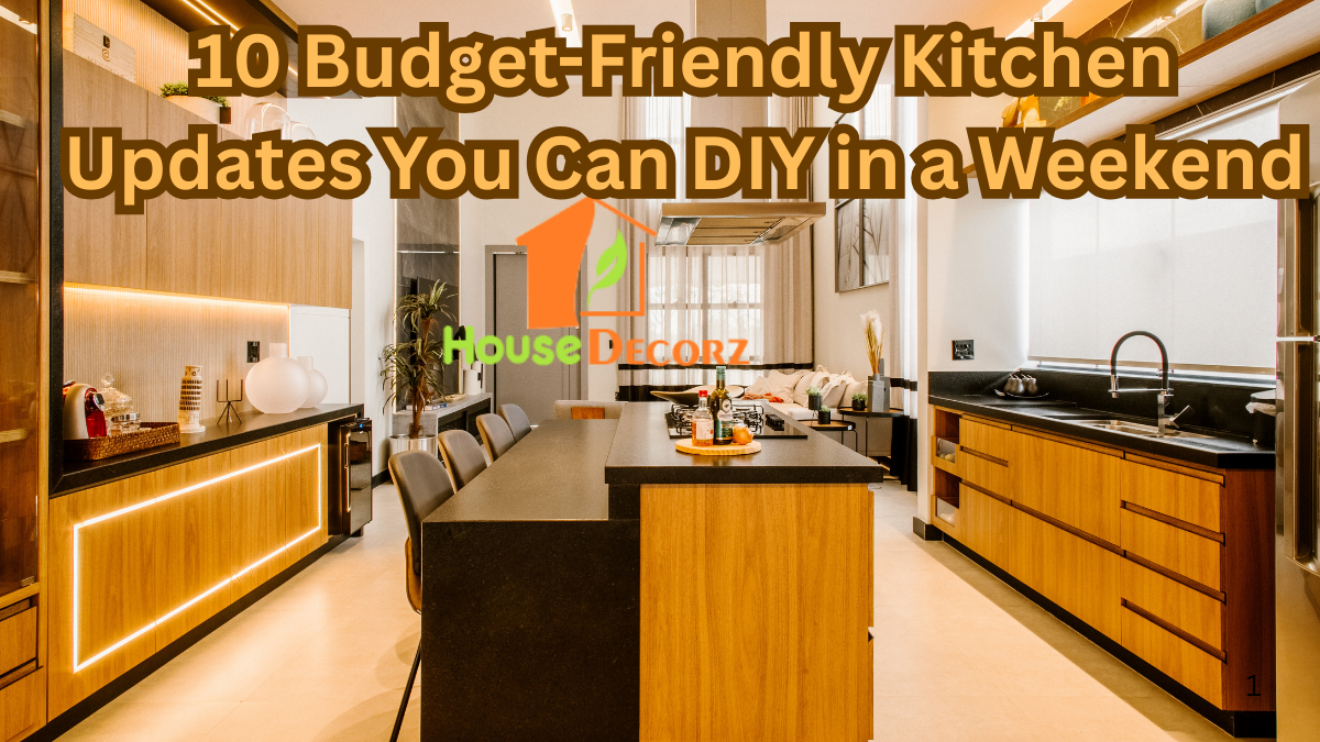 10 Budget-Friendly Kitchen Updates You Can DIY in a Weekend