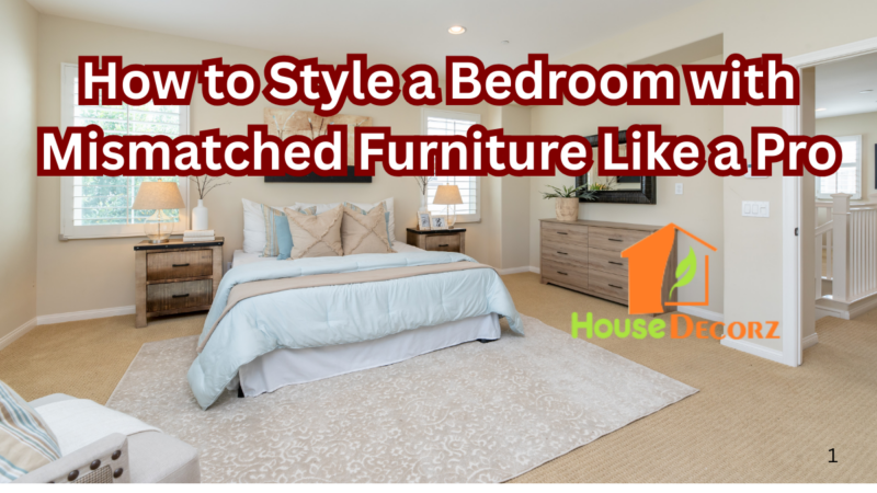 How to Style a Bedroom with Mismatched Furniture Like a Pro