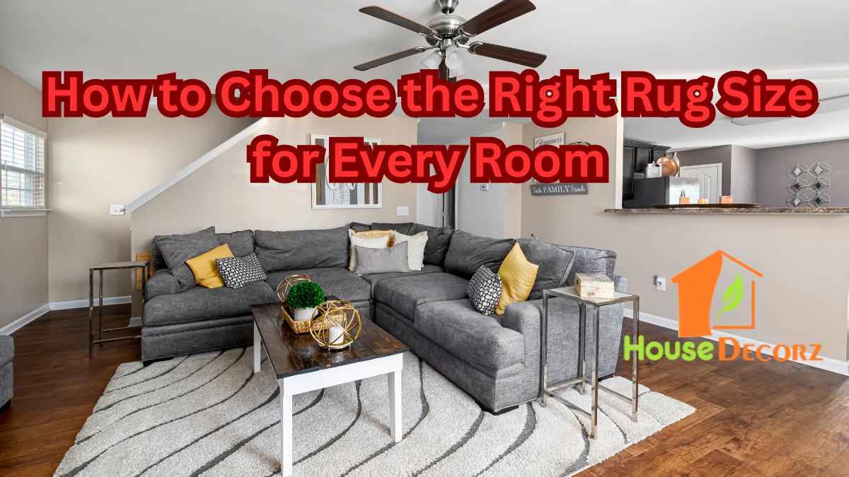 How to Choose the Right Rug Size for Every Room