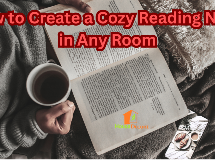 How to Create a Cozy Reading Nook in Any Room