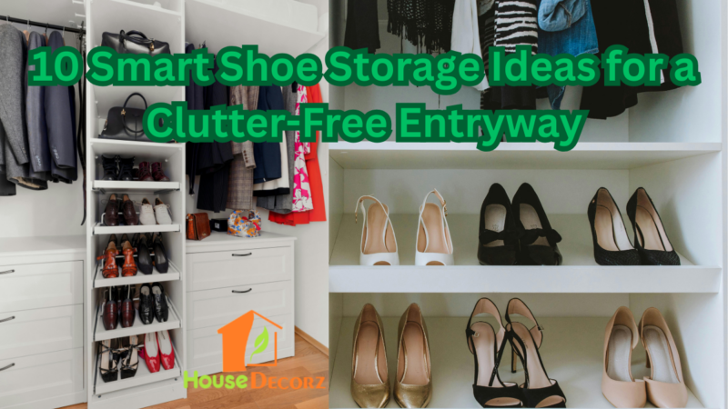 10 Smart Shoe Storage Ideas for a Clutter-Free Entryway