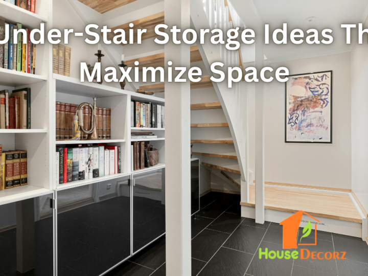 8 Under-Stair Storage Ideas That Maximize Space