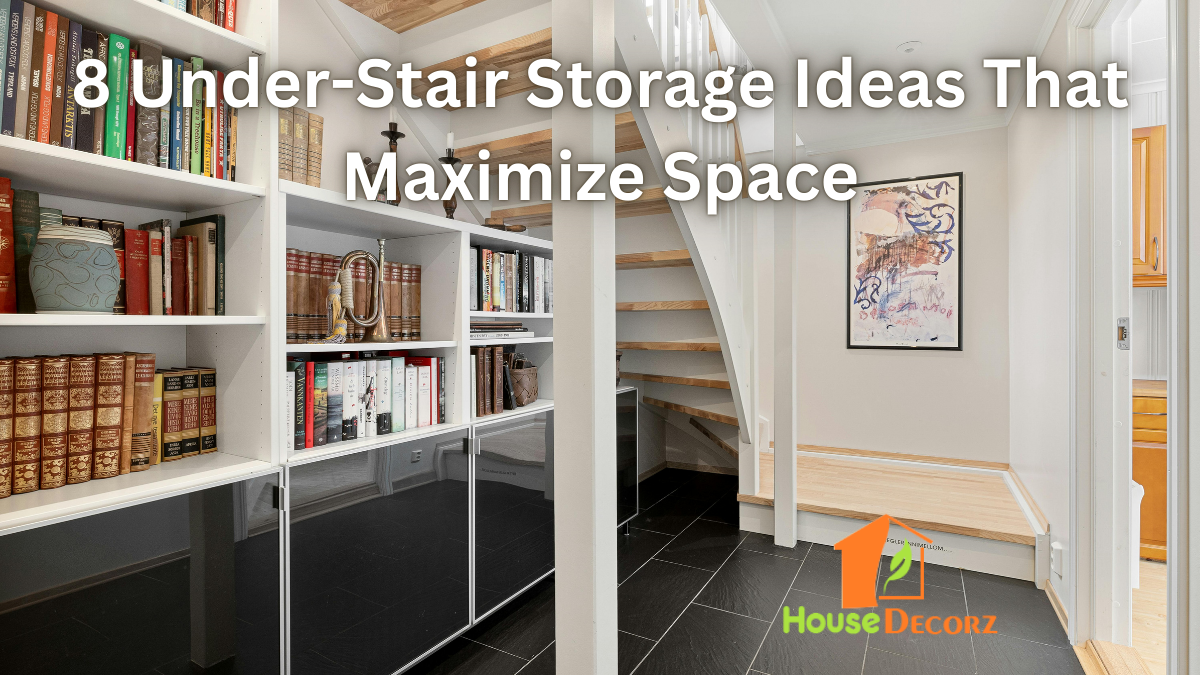 8 Under-Stair Storage Ideas That Maximize Space
