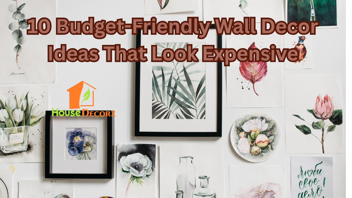 10 Budget-Friendly Wall Decor Ideas That Look Expensive