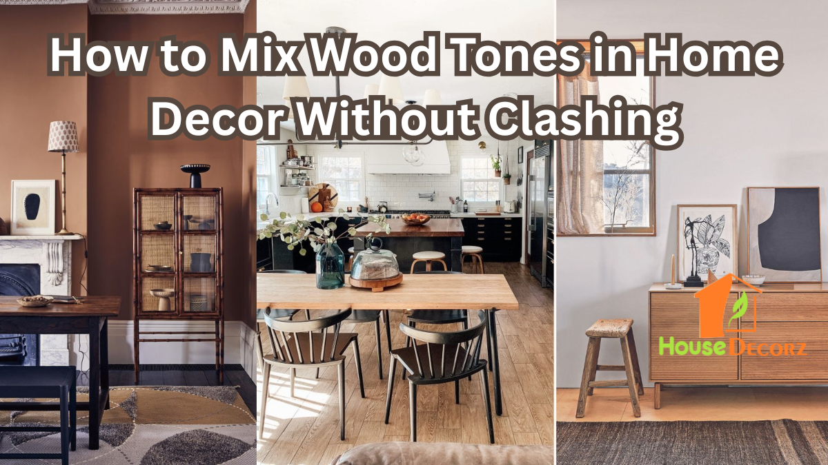 How to Mix Wood Tones in Home Decor Without Clashing