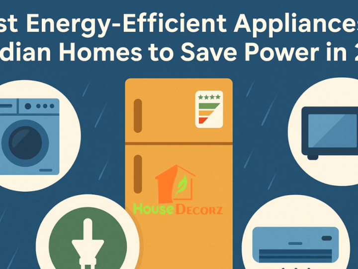 Best Energy-Efficient Appliances for Indian Homes to Save Power in 2025
