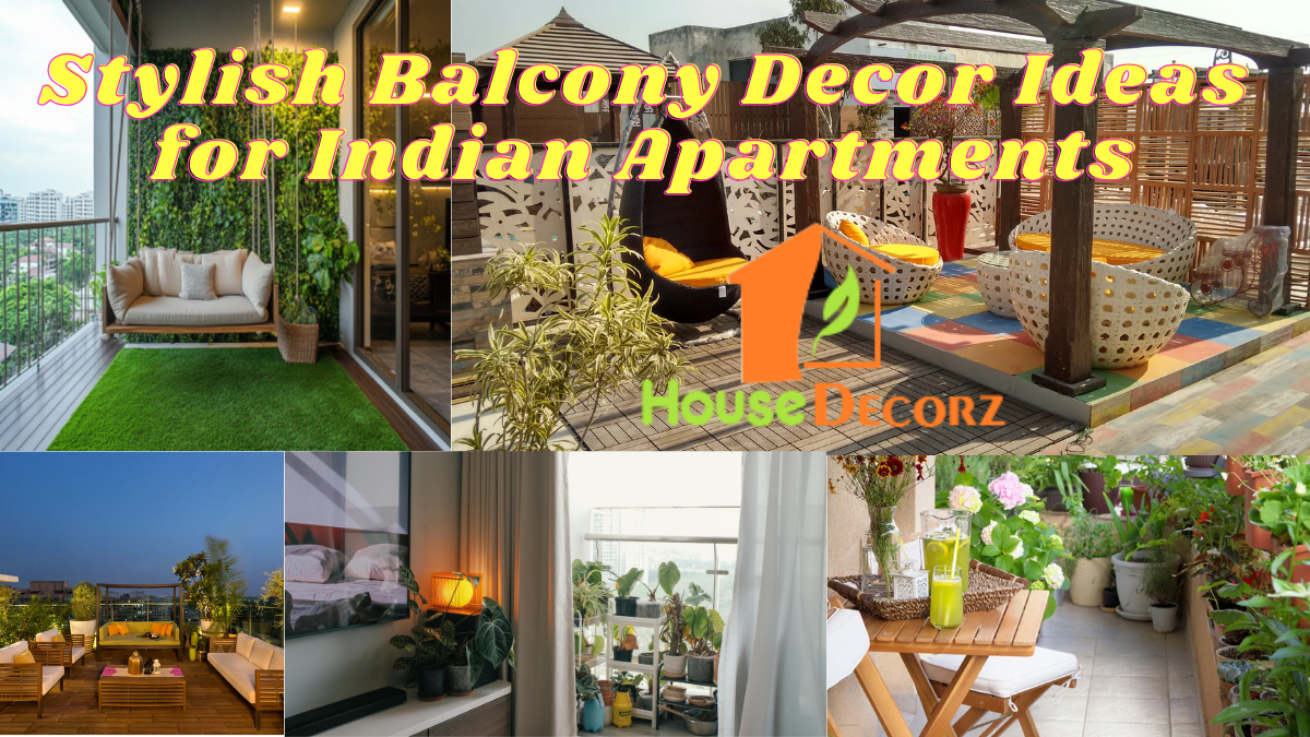 Stylish Balcony Decor Ideas for Indian Apartments