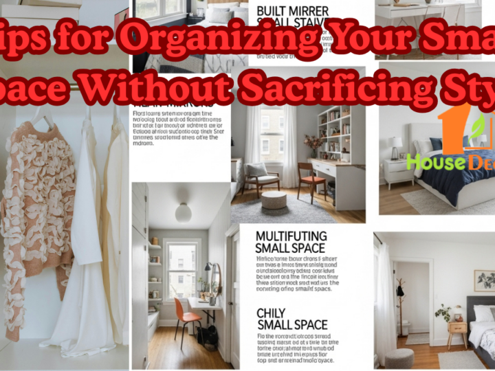 Tips for Organizing Your Small Space Without Sacrificing Style