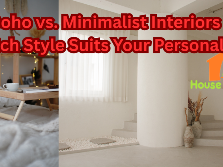Boho vs. Minimalist Interiors – Which Style Suits Your Personality?
