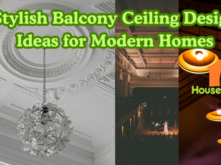 Stylish Balcony Ceiling Design Ideas for Modern Homes
