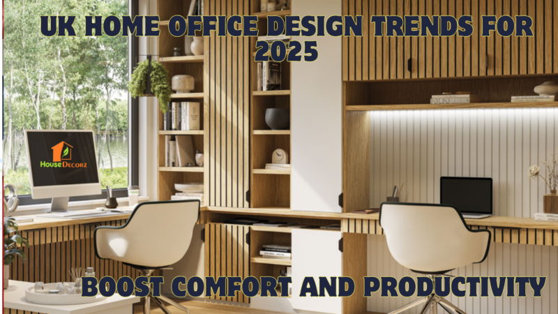 UK Home Office Design Trends for 2025: Boost Comfort and Productivity