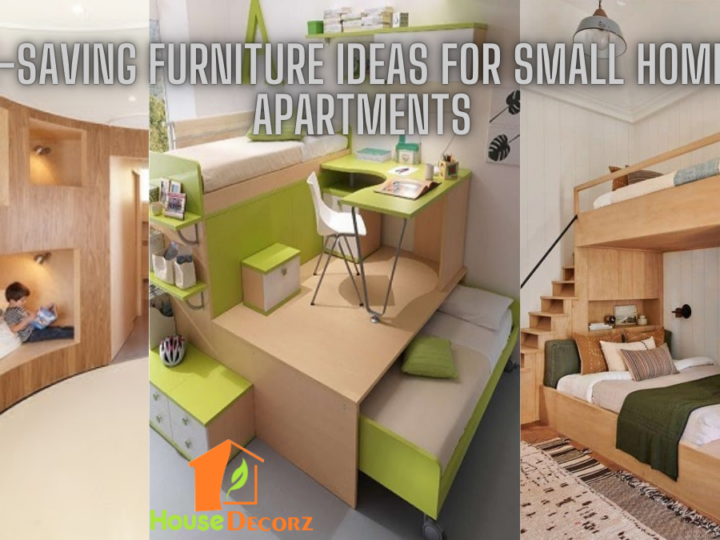 Space-Saving Furniture Ideas for Small Homes and Apartments