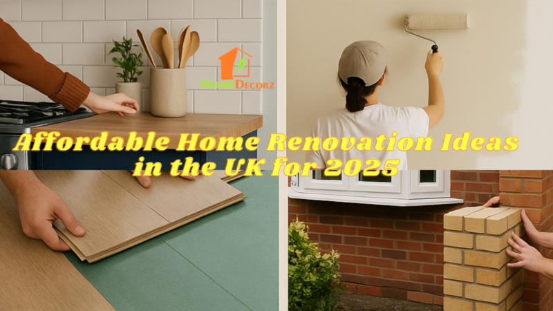 Affordable Home Renovation Ideas in the UK for 2025