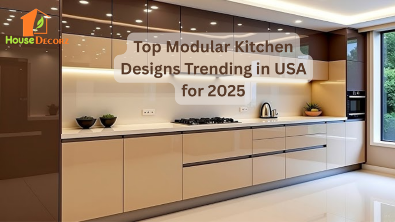 Top Modular Kitchen Designs Trending in USA for 2025