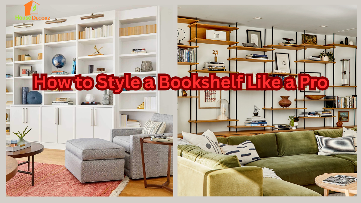 How to Style a Bookshelf Like a Pro
