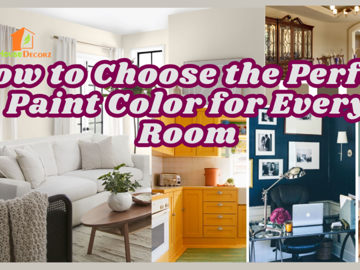 How to Choose the Perfect Paint Color for Every Room
