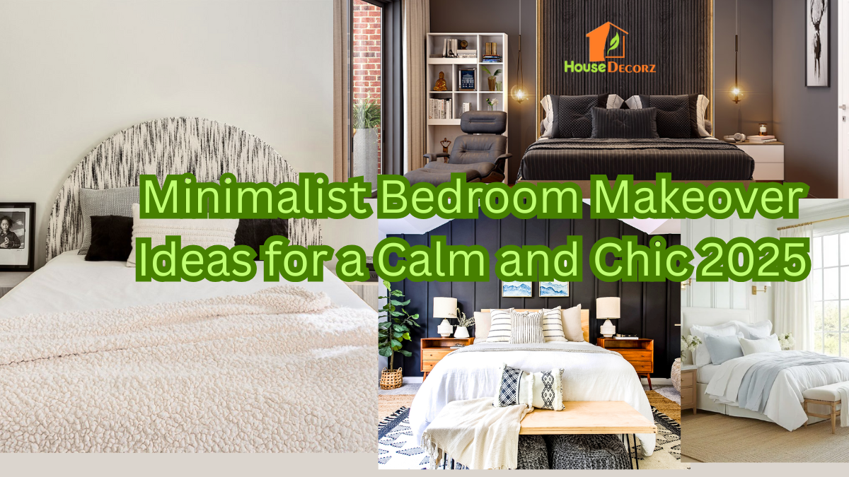 Minimalist Bedroom Makeover Ideas for a Calm and Chic 2025
