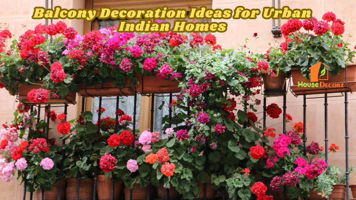 Balcony Decoration Ideas for Urban Indian Homes