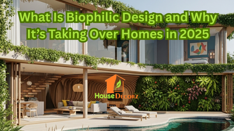 What Is Biophilic Design and Why It’s Taking Over Homes in 2025