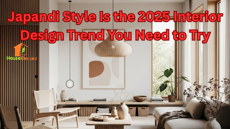 Japandi Style Is the 2025 Interior Design Trend You Need to Try