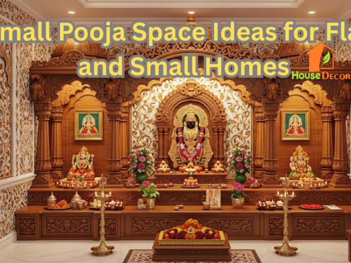 Small Pooja Space Ideas for Flats and Small Homes