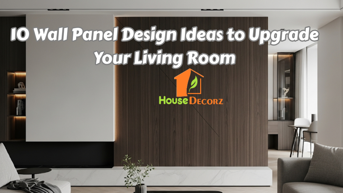 10 Wall Panel Design Ideas to Upgrade Your Living Room