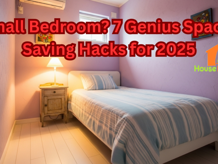 Small Bedroom? 7 Genius Space-Saving Hacks for 2025