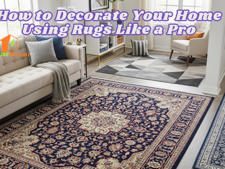 How to Decorate Your Home Using Rugs Like a Pro
