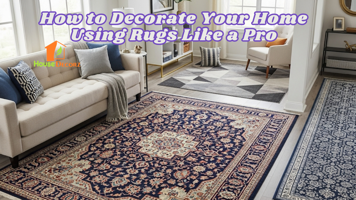 How to Decorate Your Home Using Rugs Like a Pro