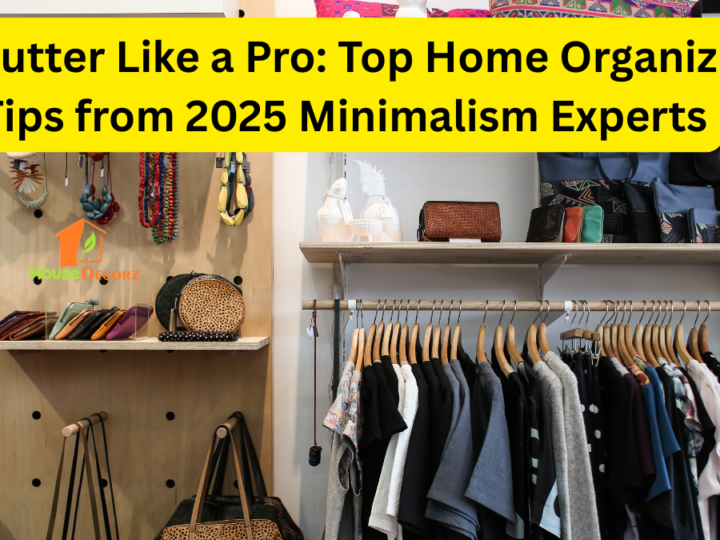 Declutter Like a Pro: Top Home Organizing Tips from 2025 Minimalism Experts