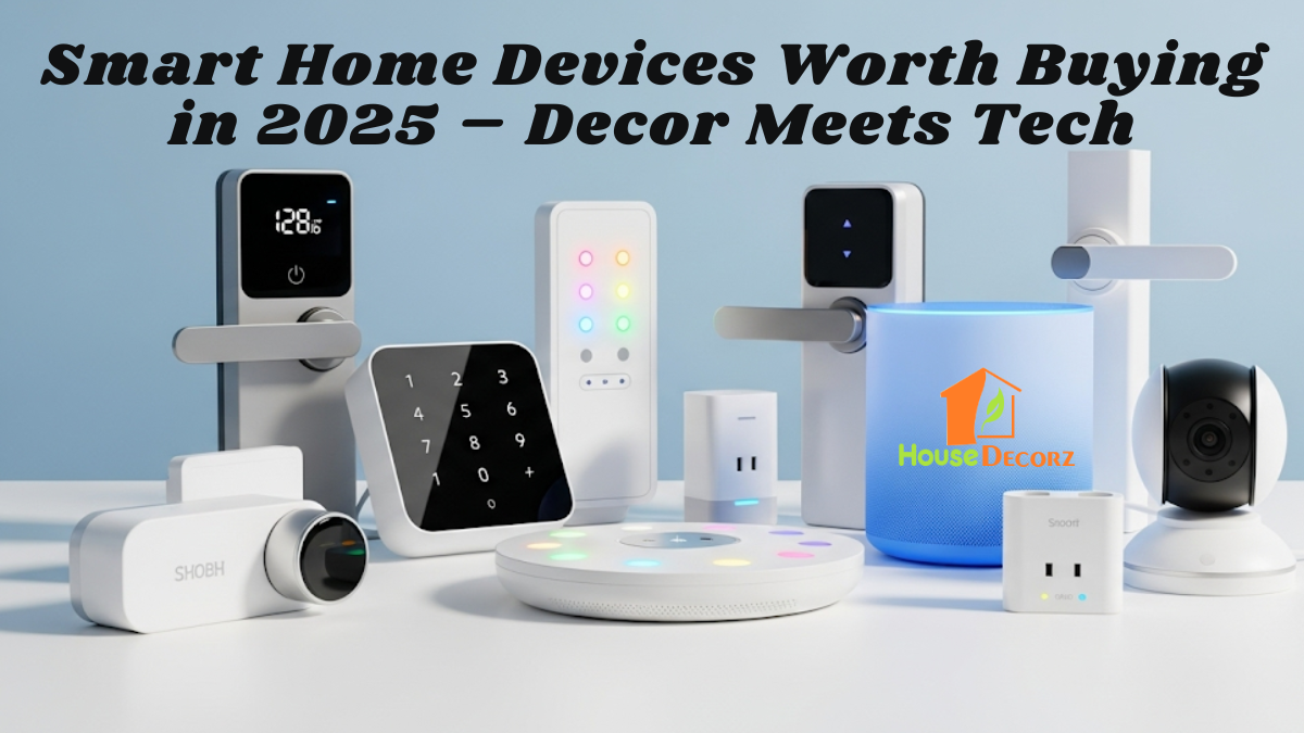 Smart Home Devices Worth Buying in 2025 – Decor Meets Tech