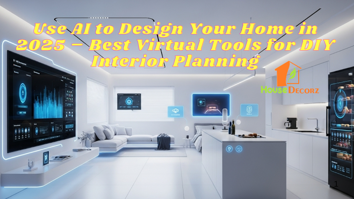 Use AI to Design Your Home in 2025 – Best Virtual Tools for DIY Interior Planning