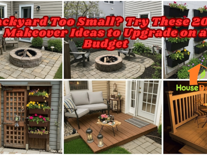 Backyard Too Small? Try These 2025 Makeover Ideas to Upgrade on a Budget