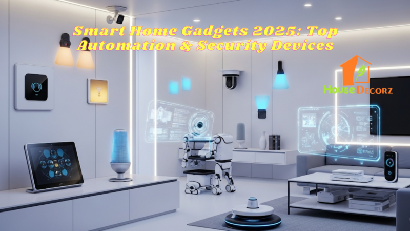 Smart Home Gadgets 2025: Top Automation & Security Devices
