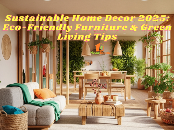 Sustainable Home Decor 2025: Eco-Friendly Furniture & Green Living Tips