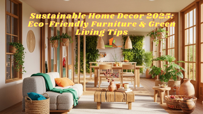 Sustainable Home Decor 2025: Eco-Friendly Furniture & Green Living Tips
