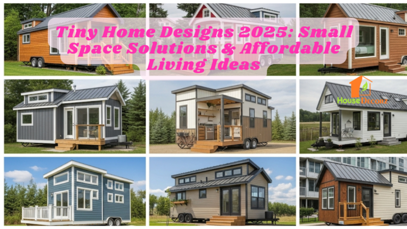 Tiny Home Designs 2025: Small Space Solutions & Affordable Living Ideas
